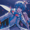 Kaito Vocaloid Anime Diamond Painting