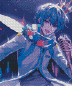 Kaito Vocaloid Anime Diamond Painting