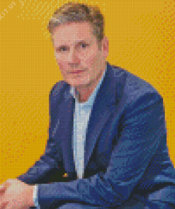 Keir Starmer Leader Of The Labor Party Diamond Painting