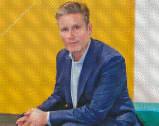 Keir Starmer Leader Of The Labor Party Diamond Painting