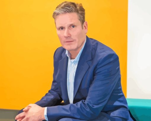 Keir Starmer Leader Of The Labor Party Diamond Painting