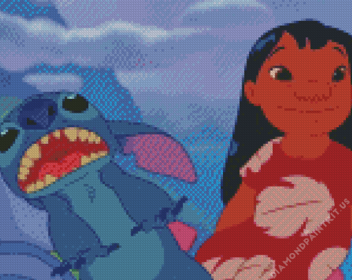 Lilo And Stitch Diamond Painting