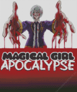 Magical Girl Apocalypse Manga Poster Diamond Painting