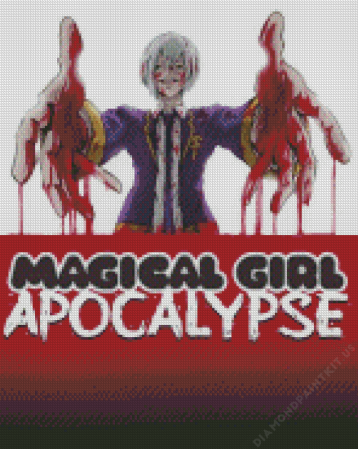 Magical Girl Apocalypse Manga Poster Diamond Painting