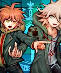 Makoto Naegi Anime Diamond Painting