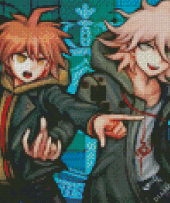 Makoto Naegi Anime Diamond Painting