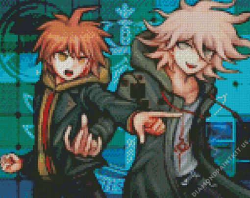 Makoto Naegi Anime Diamond Painting