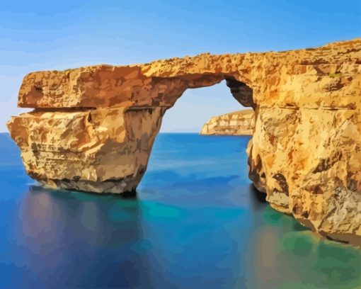 Malta Azure Window Diamond Painting