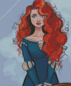 Merida Disney Princess Diamond Painting