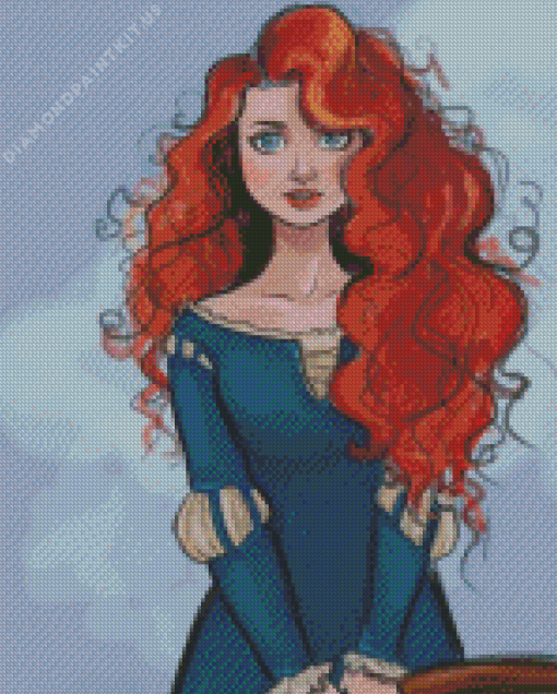 Merida Disney Princess Diamond Painting