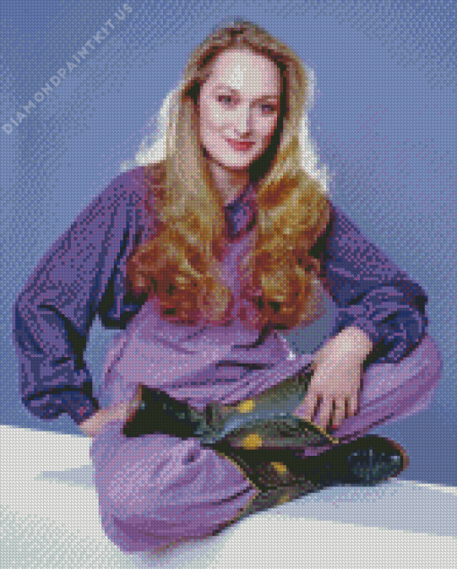 Meryl Streep Photoshoot Diamond Painting