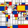 Mondrian Square Art Diamond Painting