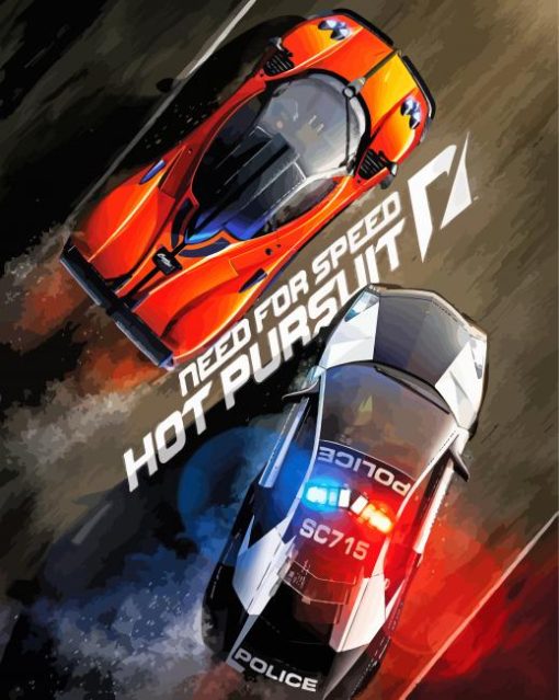 Need for Speed Hot Pursuit Diamond Painting