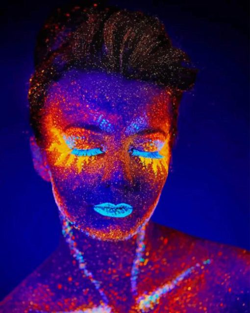 Neon Body Art Diamond Painting