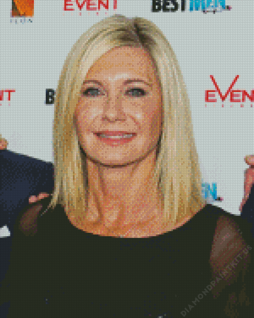 Olivia Newton John Actress Diamond Painting