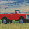 Orange 1972 Chevy K5 Blazer Diamond Painting