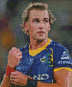 Parramatta Eels Rugby Player Diamond Painting