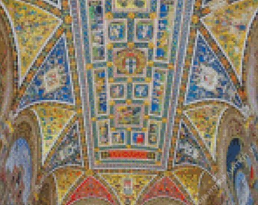 Piccolomini Library Siena Diamond Painting