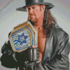 Professional Wrestler The Undertaker Diamond Painting