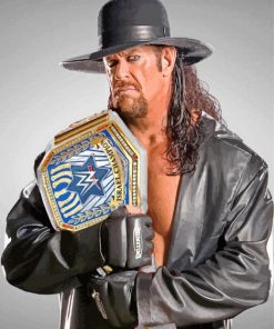 Professional Wrestler The Undertaker Diamond Painting