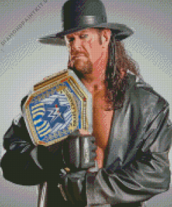 Professional Wrestler The Undertaker Diamond Painting