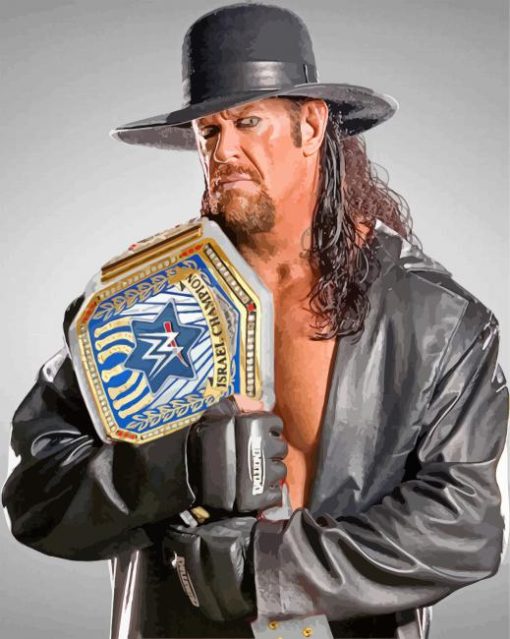 Professional Wrestler The Undertaker Diamond Painting