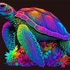 Rainbow Turtle Art Diamond Painting