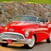 Red Buick Skylark Diamond Painting