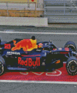 Red Bull Formula 1 Racing Car Diamond Painting