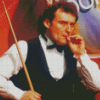 Retro Jimmy White Snooker Diamond Painting