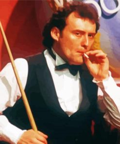 Retro Jimmy White Snooker Diamond Painting