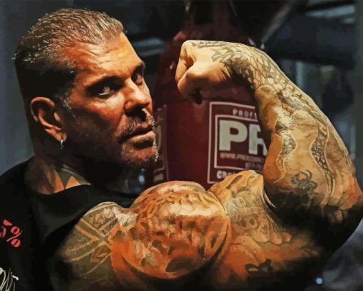 Rich Piana Diamond Painting