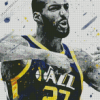 Rudy Gobert Diamond Painting