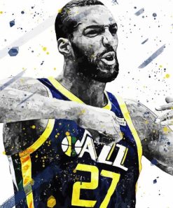 Rudy Gobert Diamond Painting