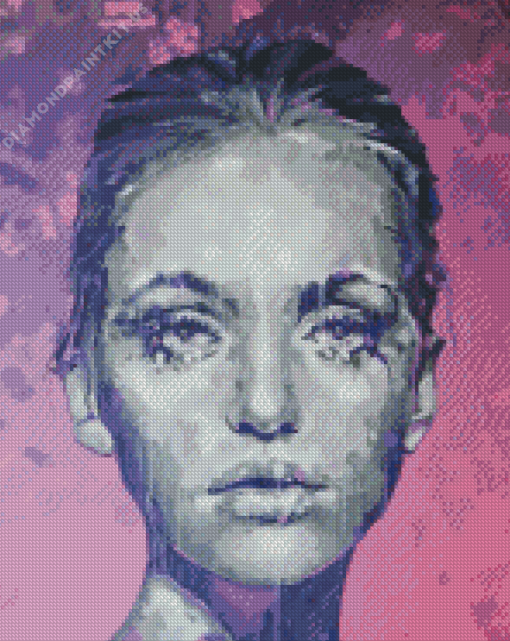 Sad Colorful Girl Diamond Painting