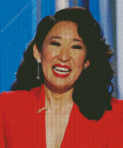 Sandra Oh Actress Diamond Painting