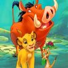 Simba Timon And Pumbaa Lion King Diamond Painting