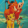 Simba Timon And Pumbaa Lion King Diamond Painting