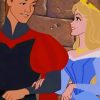 Sleeping Beauty Aurora And Phillip Diamond Painting