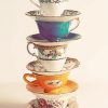 Stacked Tea Cups Diamond Painting