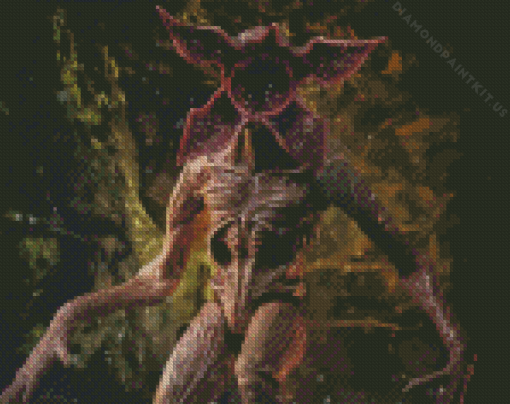 Stranger Things Demogorgon Diamond Painting