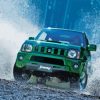 Suzuki Jimny Water Splash Diamond Painting