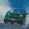 Suzuki Jimny Water Splash Diamond Painting