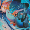 Swampert Pokemon Diamond Painting