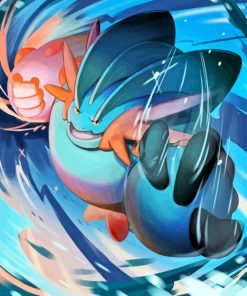 Swampert Pokemon Diamond Painting