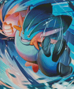 Swampert Pokemon Diamond Painting