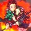 Tanjiro And Nezuko Kimetsu No Yaiba Diamond Painting