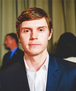 The American Actor Evan Peters Diamond Painting