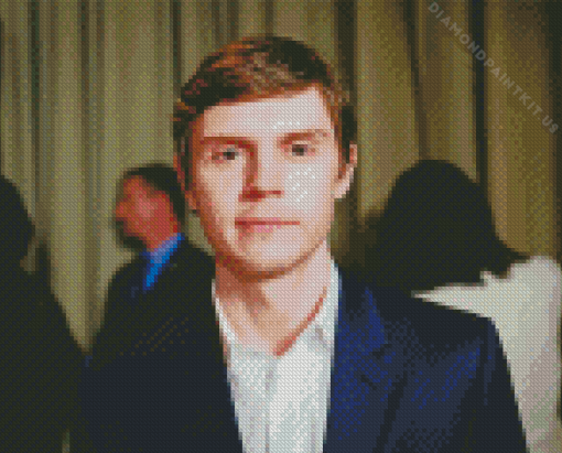 The American Actor Evan Peters Diamond Painting