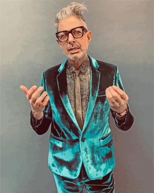 The American Actor Goldblum Diamond Painting